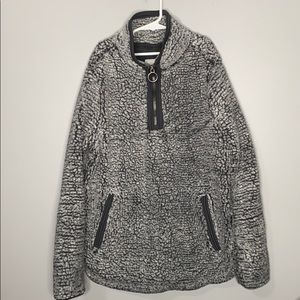 Cozy Sherpa sweatshirt size small
